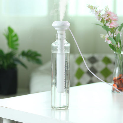 New diamond humidifier creative usb plug-in home car mini air purification humidification spray water meter