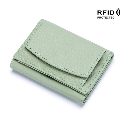 women's genuine leather Japanese-style wallet