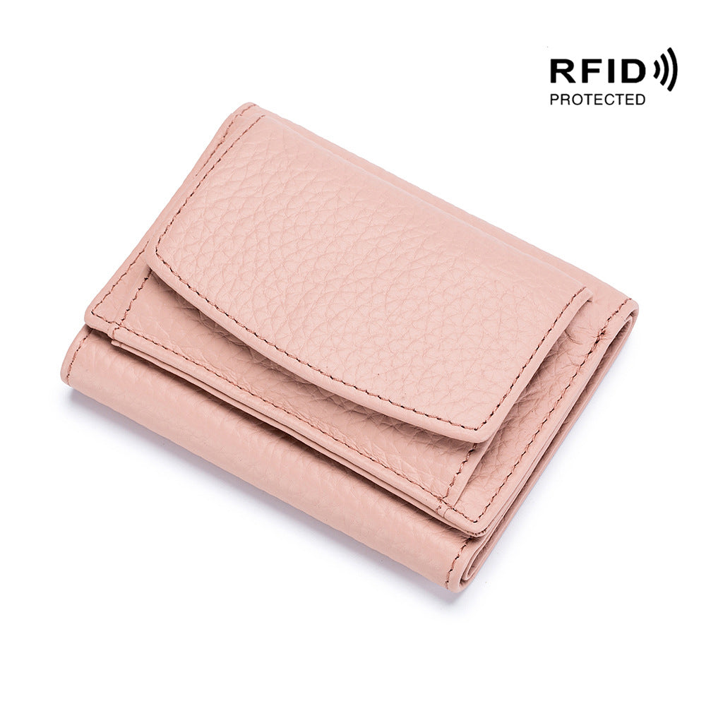 women's genuine leather Japanese-style wallet