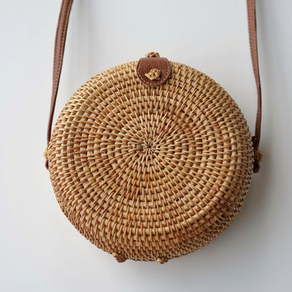 Vietnamese rattan woven bag retro internet celebrity rattan bag