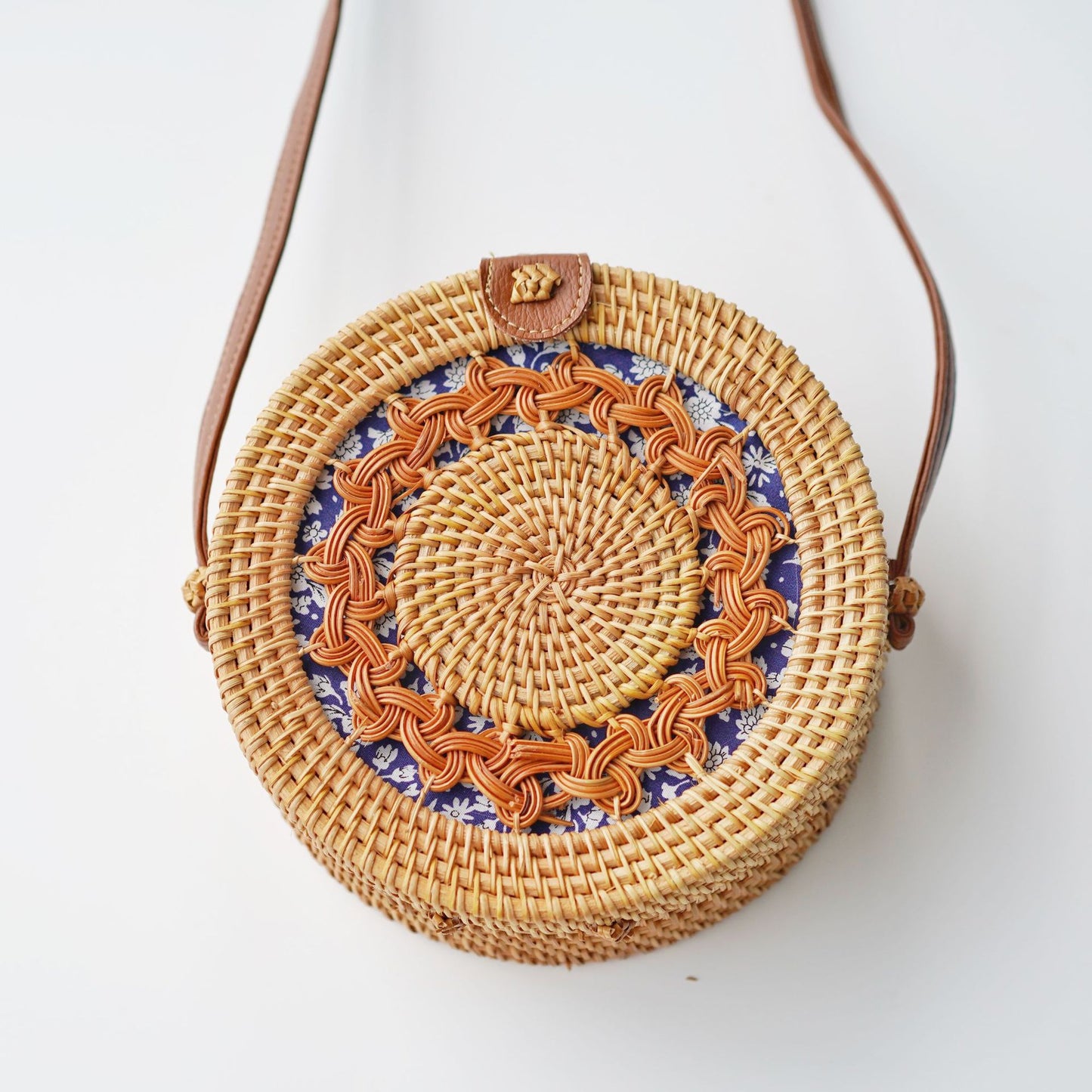 Vietnamese rattan woven bag retro internet celebrity rattan bag