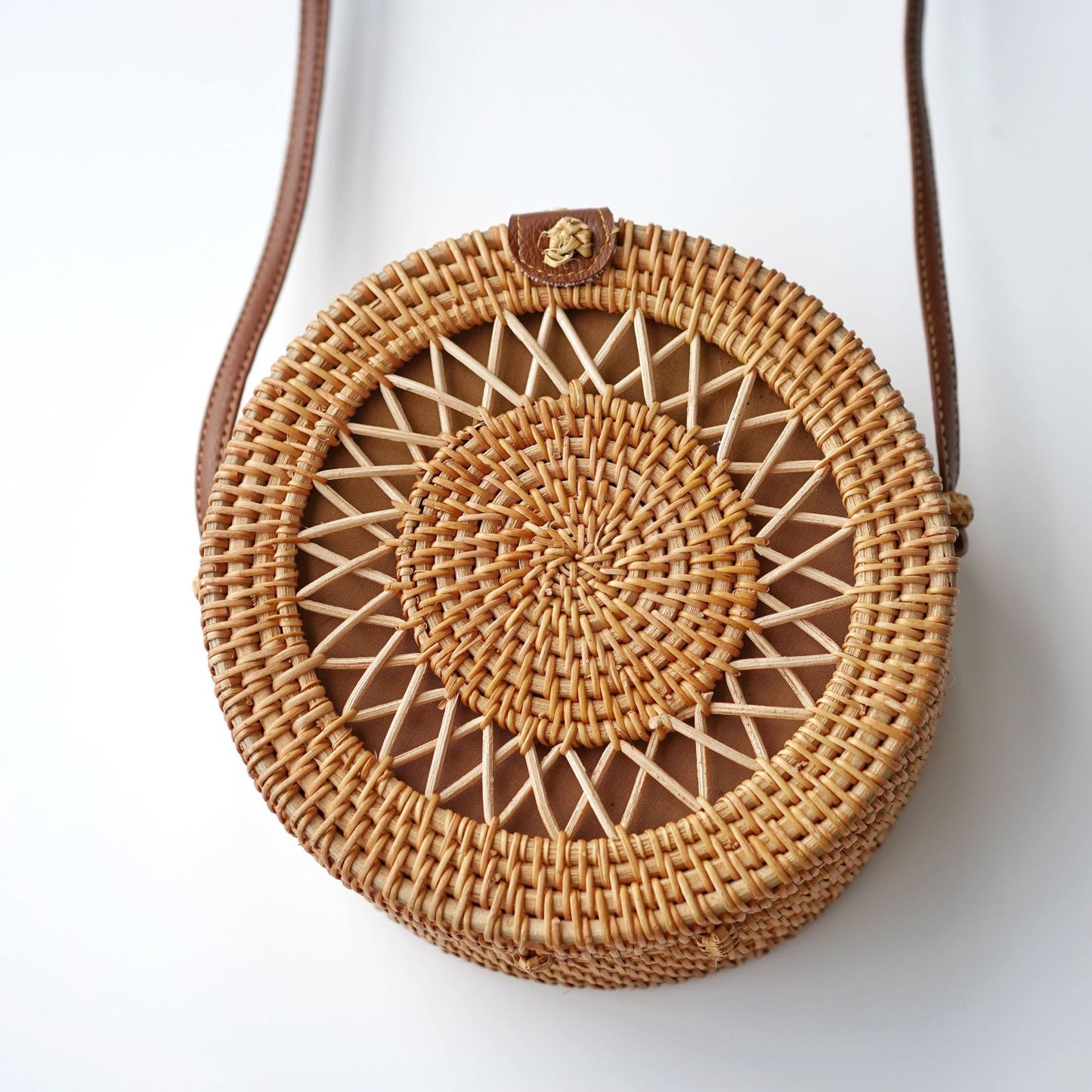 Vietnamese rattan woven bag retro internet celebrity rattan bag