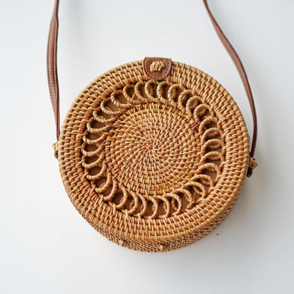 Vietnamese rattan woven bag retro internet celebrity rattan bag