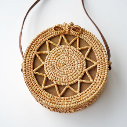 Vietnamese rattan woven bag retro internet celebrity rattan bag