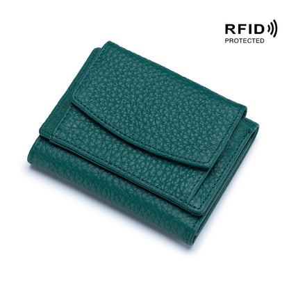 women's genuine leather Japanese-style wallet