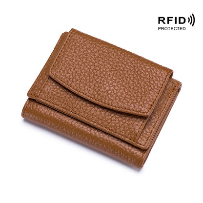 women's genuine leather Japanese-style wallet