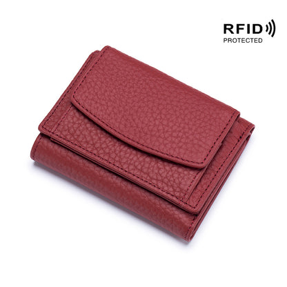 women's genuine leather Japanese-style wallet