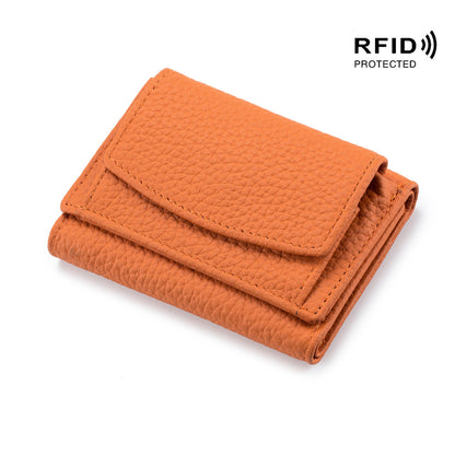 women's genuine leather Japanese-style wallet