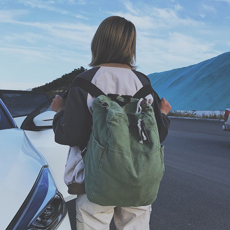 college style schoolbag Korean version