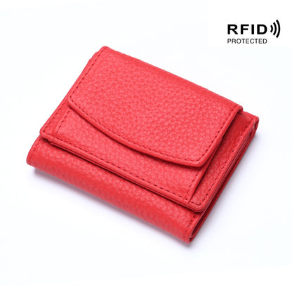 women's genuine leather Japanese-style wallet