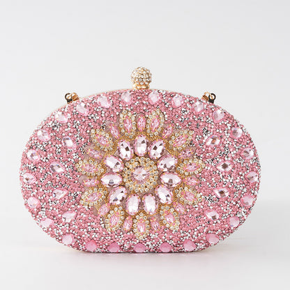 sunflower diamond evening bag