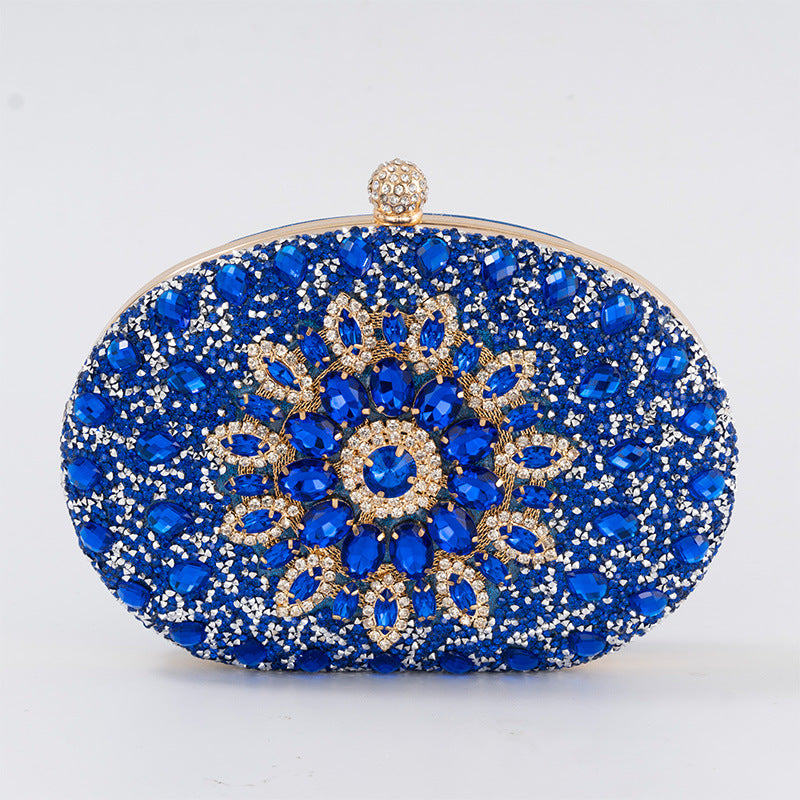 sunflower diamond evening bag