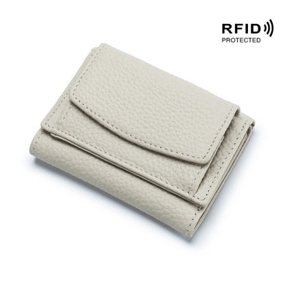 women's genuine leather Japanese-style wallet