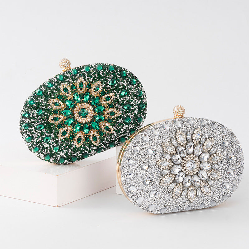 sunflower diamond evening bag