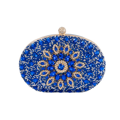 sunflower diamond evening bag