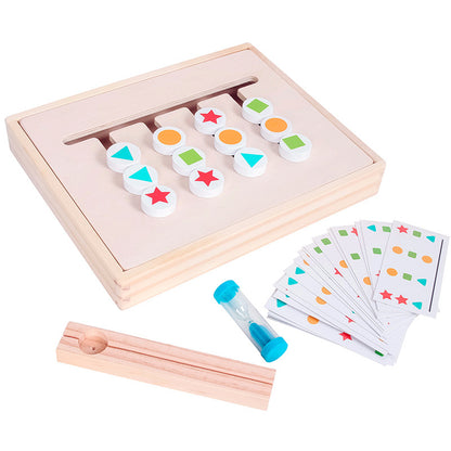 Children's Logical Thinking Training Toys Kindergarten Montessori Early Education Brain Development Puzzle Teaching Aids Factory Direct Sales