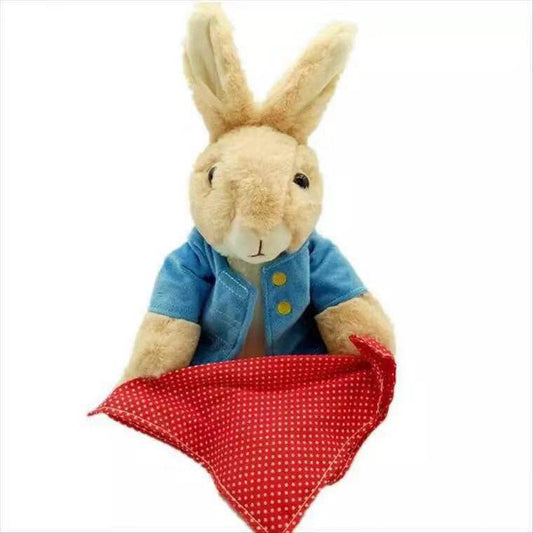 Factory Direct Amazon Peekaboo Rabbit Easter Handkerchief Rabbit Electric Peter Rabbit Electric Plush Toy