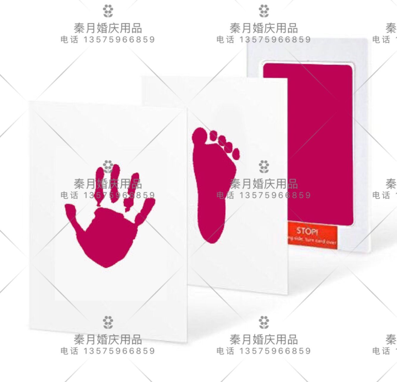 Anti-virus infection baby hand and foot printing