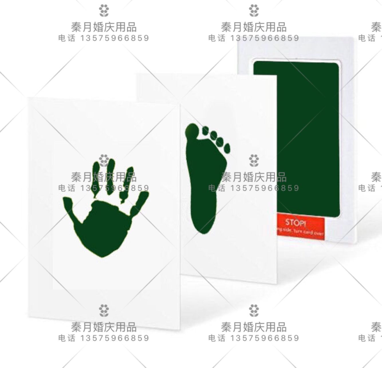 Anti-virus infection baby hand and foot printing