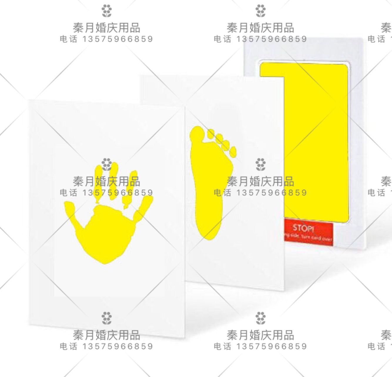 Anti-virus infection baby hand and foot printing