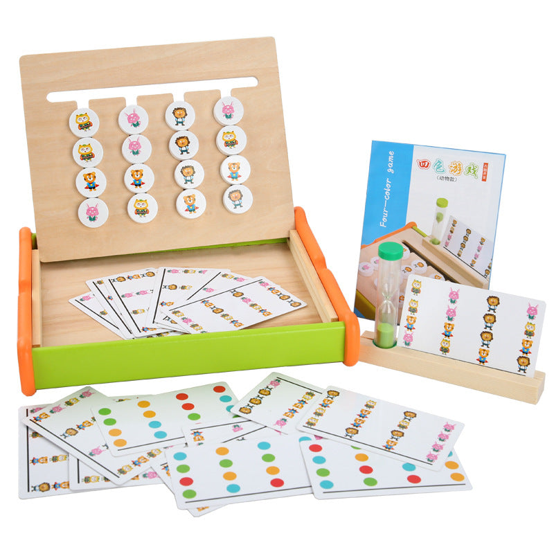 Children's Logical Thinking Training Toys Kindergarten Montessori Early Education Brain Development Puzzle Teaching Aids Factory Direct Sales