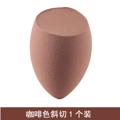 Wet and dry powder-free makeup egg, non-latex makeup egg, wholesale makeup egg, sponge egg, gourd diagonal cut powder puff