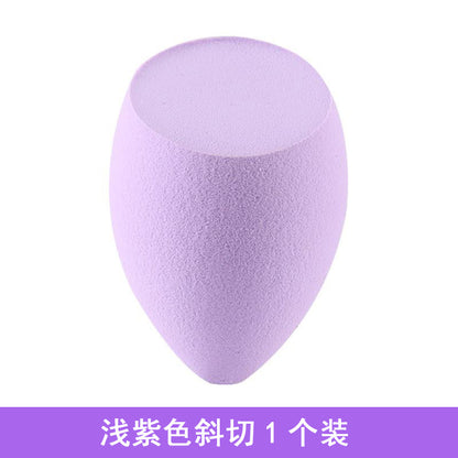 Wet and dry powder-free makeup egg, non-latex makeup egg, wholesale makeup egg, sponge egg, gourd diagonal cut powder puff