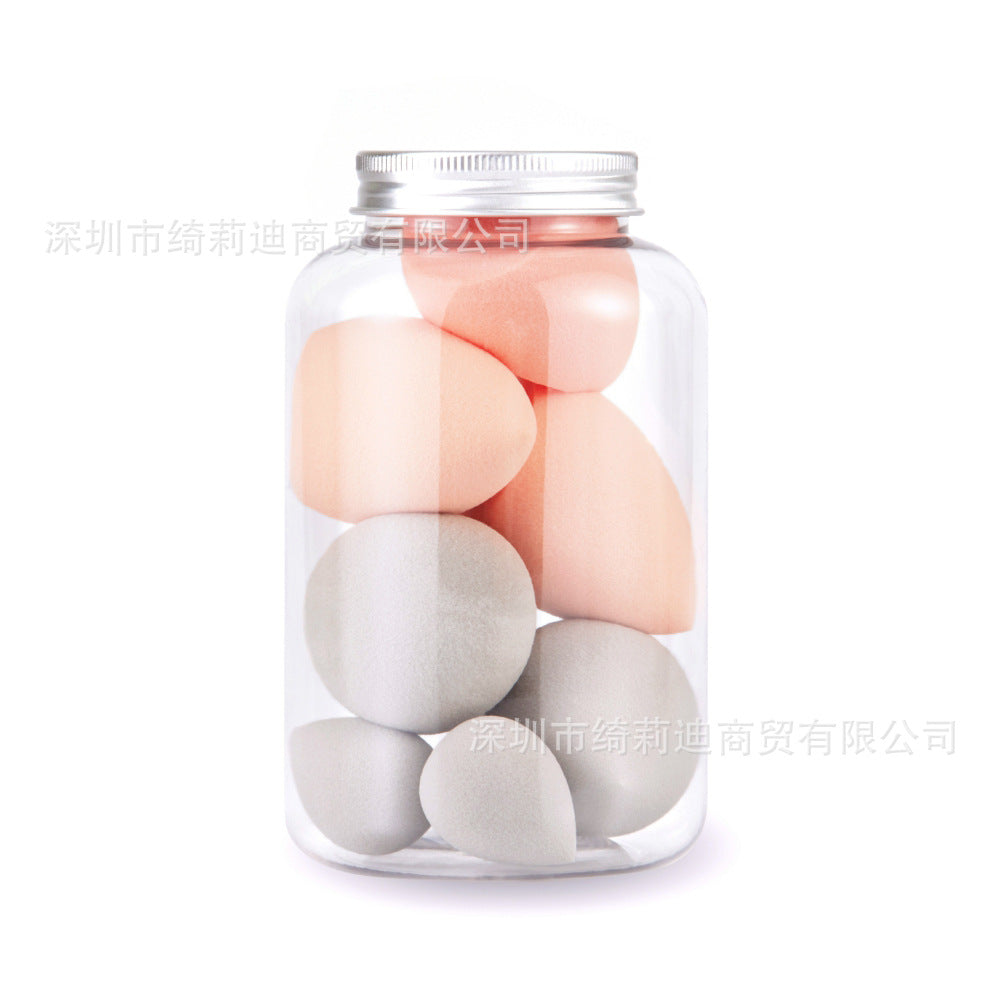 Dow raw materials, 16 colors, 7 packs, DK giant soft beauty eggs, 7 packs, makeup balls, sponge puff, makeup eggs