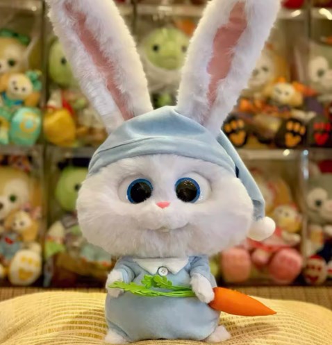 Cross-border Easter Pet Secret Doll White Rabbit Rabbit Plush Toy Snowball Little White Doll Hot Sale