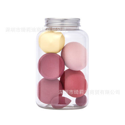 Dow raw materials, 16 colors, 7 packs, DK giant soft beauty eggs, 7 packs, makeup balls, sponge puff, makeup eggs