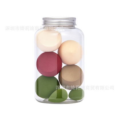 Dow raw materials, 16 colors, 7 packs, DK giant soft beauty eggs, 7 packs, makeup balls, sponge puff, makeup eggs