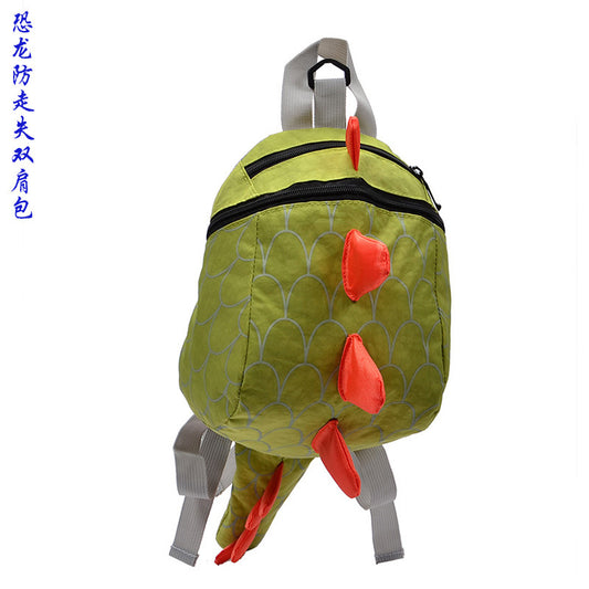 kindergarten bag can print baby anti-lost backpack baby dinosaur tide package