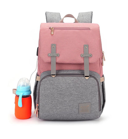 fashion new mummy bag multifunctional backpack mother and baby bag maternity bag full set of baby diaper bag