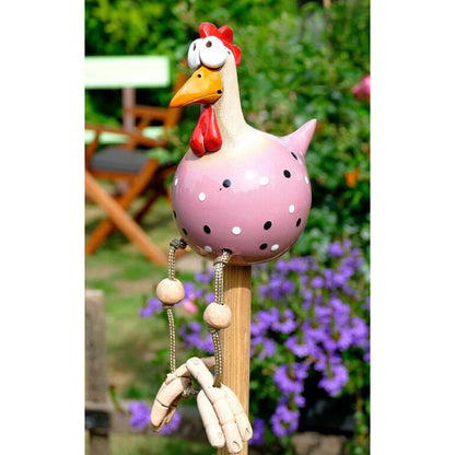 Cross-border exclusively for cute chicken garden decoration ornaments independent resin crafts Chicken ornaments