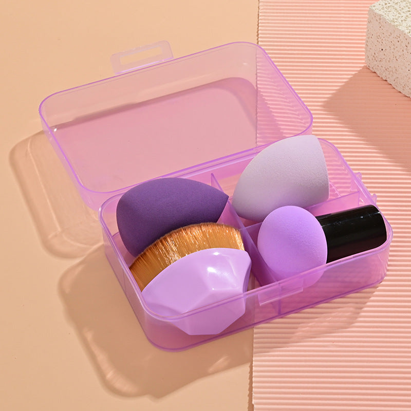 Beauty Egg Set No. 55 Magic Foundation Makeup Brush Makeup Egg Gourd Powder Puff Loose Powder Brush Beauty Tool Soft