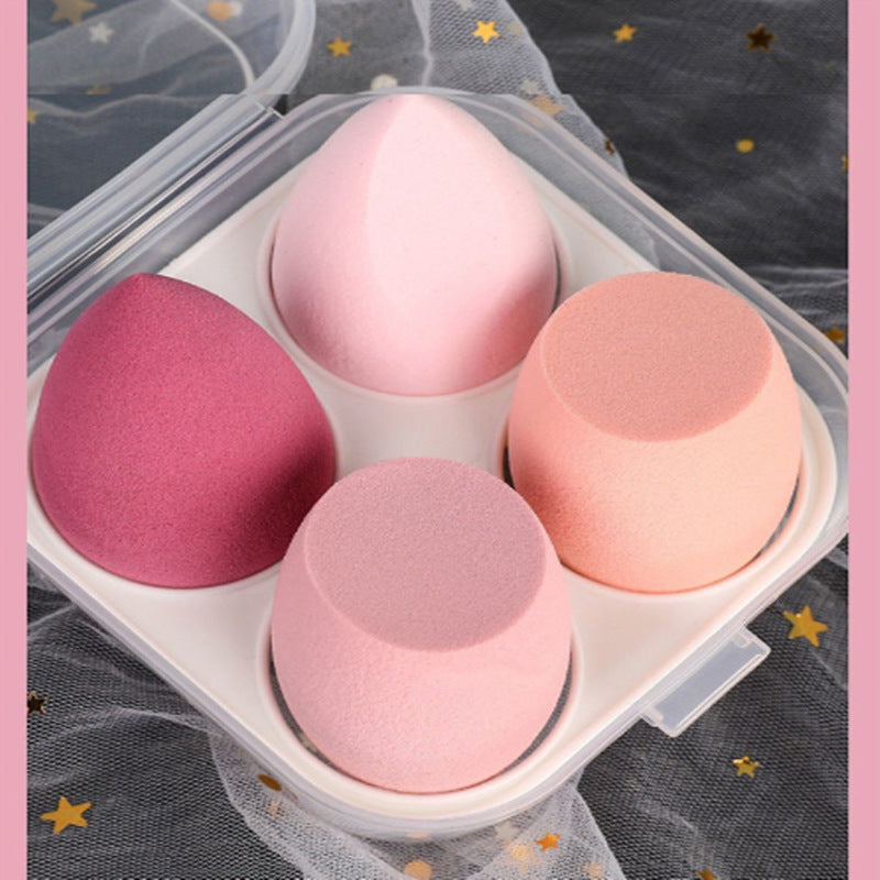 Wet and dry powder-free makeup egg, non-latex makeup egg, wholesale makeup egg, sponge egg, gourd diagonal cut powder puff