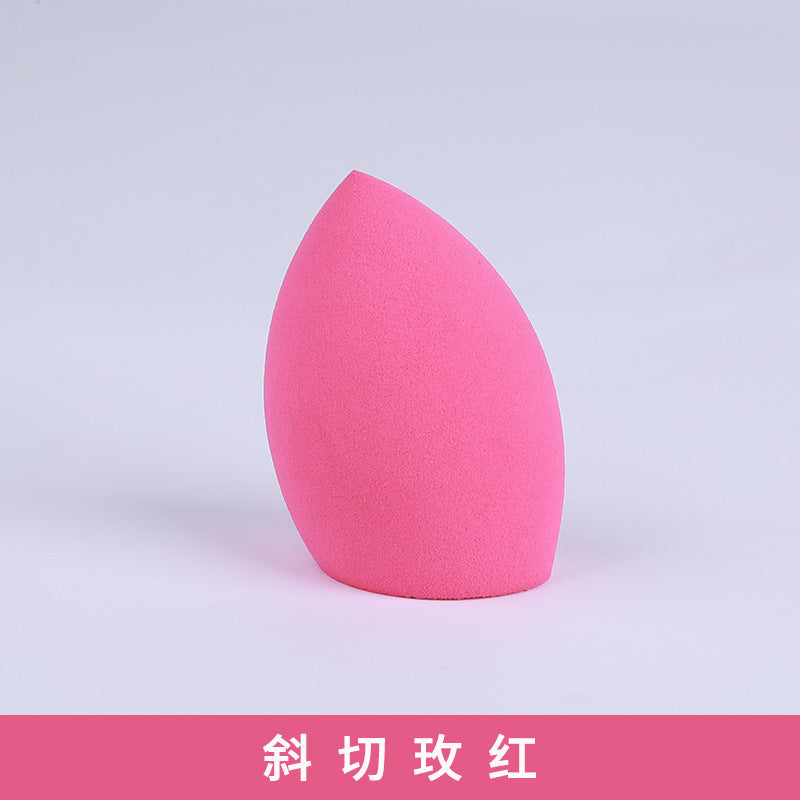 Wet and dry powder-free makeup egg, non-latex makeup egg, wholesale makeup egg, sponge egg, gourd diagonal cut powder puff