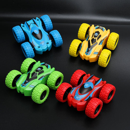 Children's Inertia Car Toy Car Stunt Car Double Sided Dumper Boy Toy Wholesale Amazon Cross Border Toys