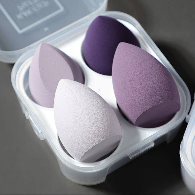 Wet and dry powder-free makeup egg, non-latex makeup egg, wholesale makeup egg, sponge egg, gourd diagonal cut powder puff